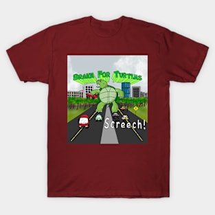 Brake For Turtles Attack! T-Shirt